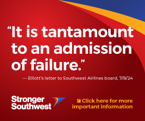 A red and blue advertisement with white text

Description automatically generated
